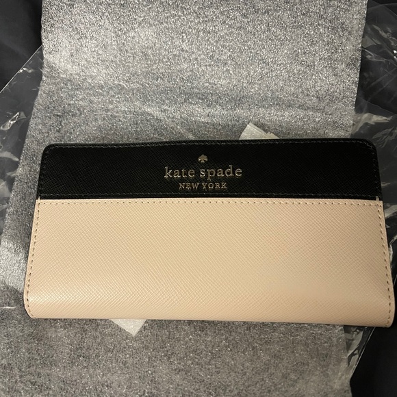 kate spade Handbags - Kate spade large slimfold wallet
